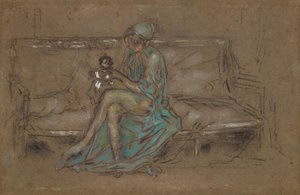 El Sombrero Verde de James Abbott McNeill Whistler